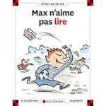 Max n'aime pas lire vignette
