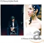 A woman a man walked by vignette