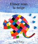 Elmer sous la neige vignette